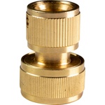 TopGarden Накрайник за маркуч 3/4" със стопер месингов tg