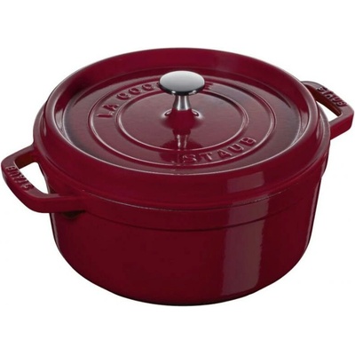 Staub Cocotte hrnec kulatý, bordó, 26 cm / 5,2 l 1003552
