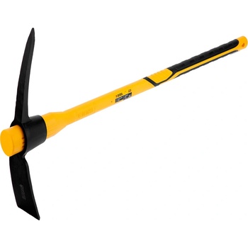 DENZEL Кирка, 2250 гр, широка, дръжка фибростъкло гумирана, 900 мм// Denzel