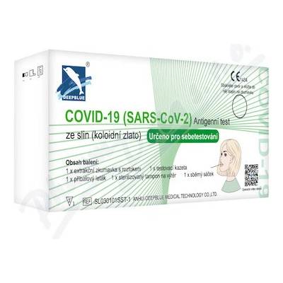 Deepblue Covid-19 antigenní test ze slin 1 ks – Zboží Mobilmania