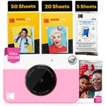 Kodak Printomatic Pink 75 Sheet Package + Zinc 2x3 Photos (AMZNBRODMATPK) Цифрови фотоапарати
