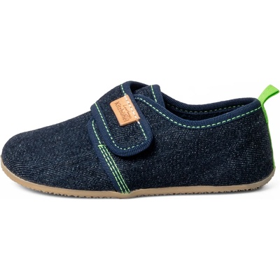 Living Kitzbühel Детски пантофи Living Kitzbühel Kid's Klettmodell Soccer Champ Slippers - Navy - размер 30 (EU) (702-4193-0116)