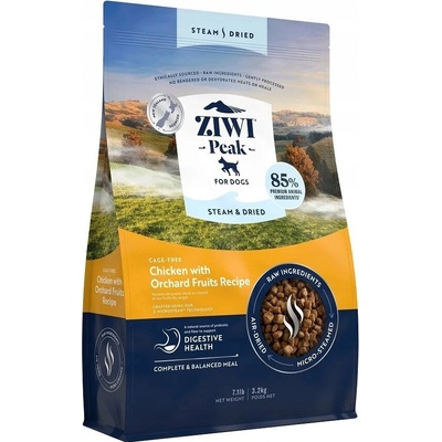 Ziwi Peak Steam & Dried Kuře s ovocem 3,2 kg