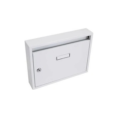 OEM Schránka poštová paneláková 320 x 240 x 60 mm biela bez dier