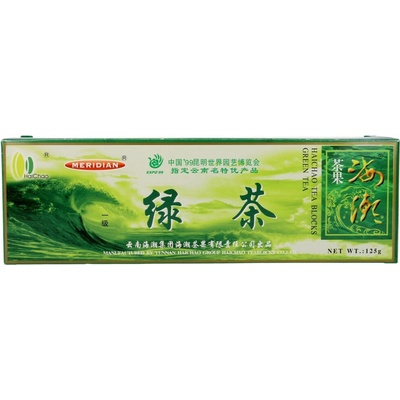 Meridian Čínský zelený čaj Yunnan 40 kostek 125 g