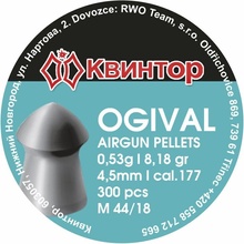Diabolky Kvintor Ogival 4,5 mm 300 ks