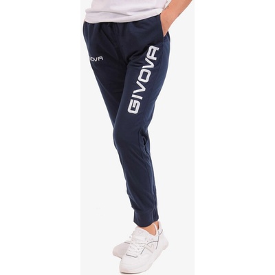 Panta Cotone MOD. Moon Big Logo modrá