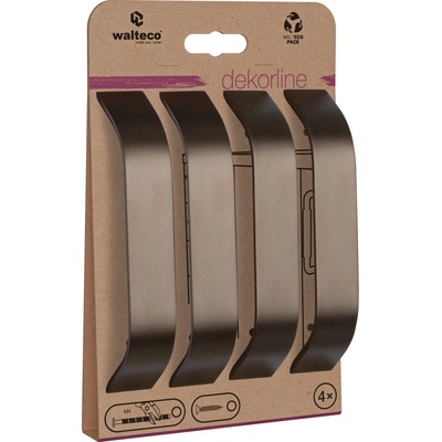 Walteco Fiesto 128 mm matná hnědá 4 ks 7752 – Hledejceny.cz
