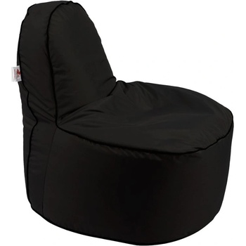 Pufrelax Пуф стол за деца OK Junior, водоустойчив, Черен