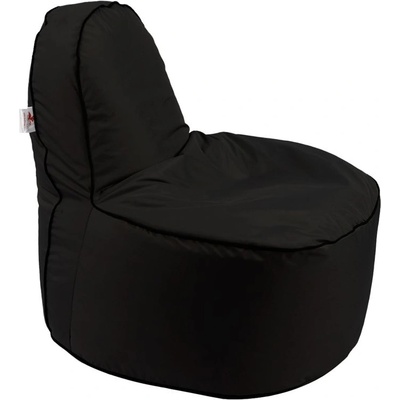 Pufrelax Пуф стол за деца OK Junior, водоустойчив, Черен