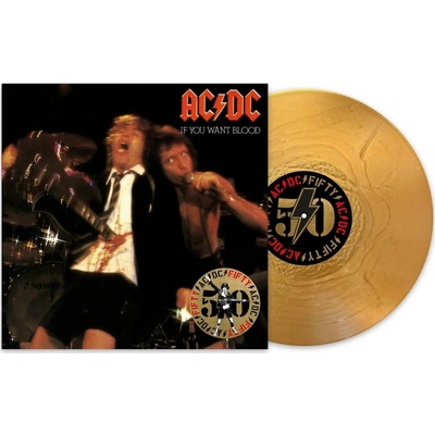 AC/DC - If You Want Blood, You've Got It 50th Anniversary Gold - AC/DC LP