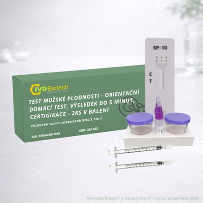 AllTest Mužská plodnost test 2 ks