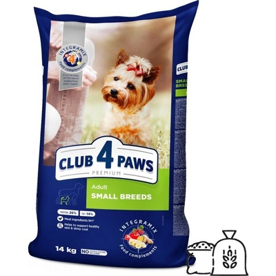 Club4Paws Premium pre dospelých psov malých plemien 14 kg