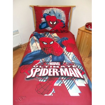 Jerry Fabrics obliečky Spiderman 2013 červený bavlna 140x200 70x90