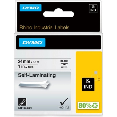 RHINO samolaminovacia páska 24 mm x 5,5 m, biela