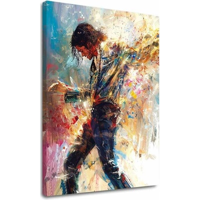 Obraz Michael Jackson - Tanečná energia | dokončené rukou umelca - 100x150 cm