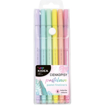 Image 1 of kidea - Тънкописци 6 цв. Пастел