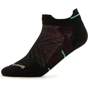 Smartwool Дамски чорапи за бягане Smartwool Women's Run Zero Cushion Low Ankle Running socks - Black - размер 42-45 (EU) (201-4495-0113)