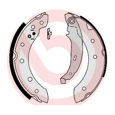 Sada brzdových čelistí BREMBO S 61 520