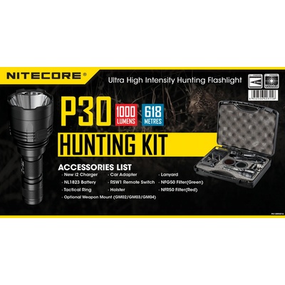 Nitecore P30 Full Set