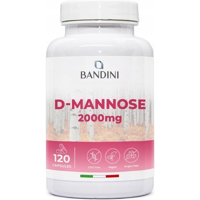Bandini D-Manóza na cystitídu 2000 mg 120 kapsúl