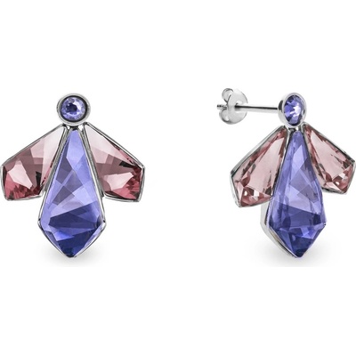 Spark fialové se Swarovski Elements Falena KDF47313TAAP Tanzanite