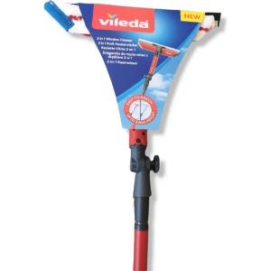 Vileda система за почистване на прозорци 2в1, Дължина 160см, 1 брой