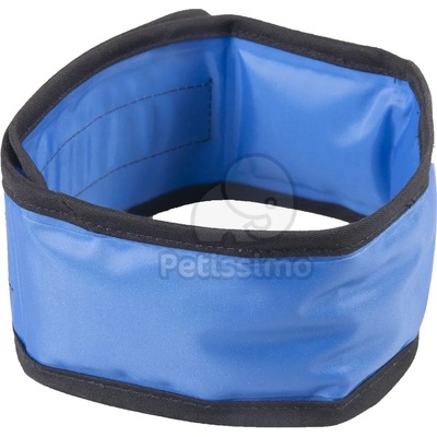 Flamingo охладителен нашийник - син S