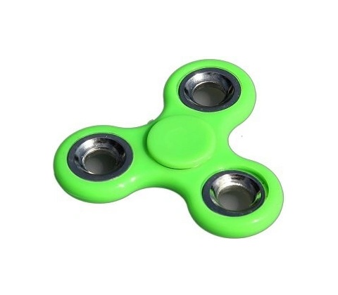 Fidget spinner zelený