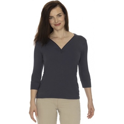 Dámske tričko BUSHMAN ZORA tmavo šedá