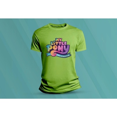 Sandratex dětské bavlněné tričko My little Pony 2. lime