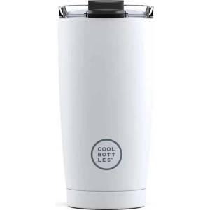 Cool Bottles Termo 550 ml бяло, черно 550 ml (cbt55mow)