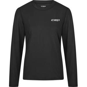 CEP Дамска тениска CEP Women's Run Shirt L/S 5.0 Running shirt - Black - размер XS (916-4972-0111)