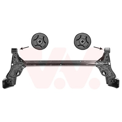 Tělo nápravy VAN WEZEL 3777629