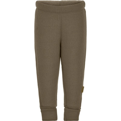 Mikk-Line dětské vlněné merino kalhoty 50004 Beech
