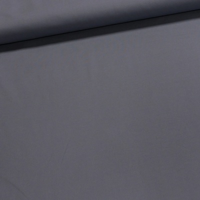 Směsový kepr elastický BRIGSTON ELASTIC MOLE GREY, jednobarevný tmavě šedý, 250g/m2, š.150cm (látka v metráži)