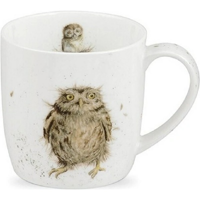 Wrendale porcelánový hrnek What a Hoot Owl se sovičkou 310 ml