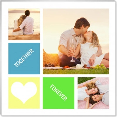Fotopanel, Together forever, 15x15 cm - 20901