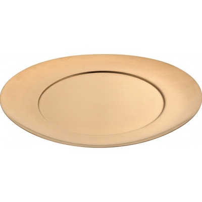 Mepra Servírovací talíř DUE ICE ORO zlatá 34x31 cm