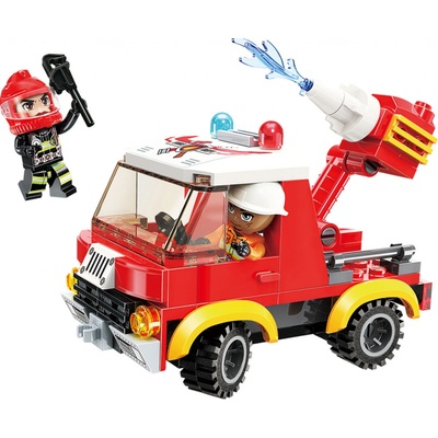 Qman Mine City Fire Line 12011-1 Lehký hasičský vůz