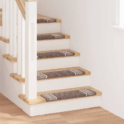 vidaXL Самозалепващи стъпаловидни постелки 15 бр. 65 x 21 x 4 cm (42011456)