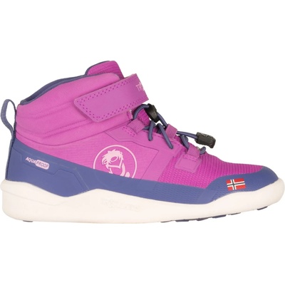 Trollkids Детски зимни ботуши Trollkids Kid's Hovden Barefoot Winter Hiker Winter boots - Mallow Pink / Violet Blue / Wild Rose - размер 39 (EU) (702-4704-0222)