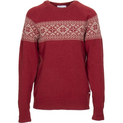 Sätila Дамски вълнен пуловер Sätila Women's Grace Sweater Wool jumper - Dark Red (105-3249-0211)