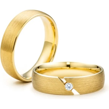 Image 1 of SAVICKI Сватбени халки: злато, кръгли. 5 мм