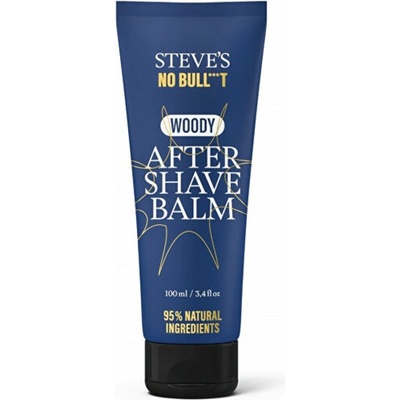 Steve´s No Bull***t Woody After Shave Balm balzam po holení 100 ml