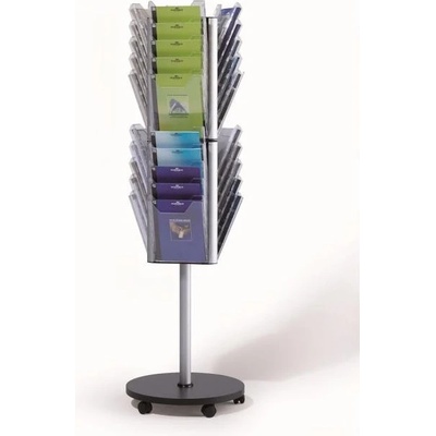 Durable Combibox otočný podlahový stojan s 30 odkladačmi L A4
