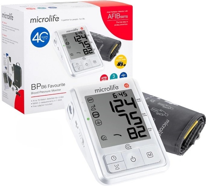 Microlife BP B6 AFIB Favourite biely
