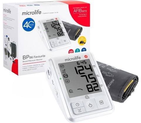 Microlife BP B6 AFIB Favourite biely