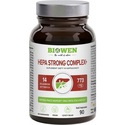 Biowen Hepa Strong Complex+ 90 kapsúl