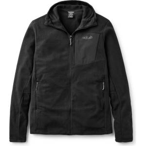 Rab Мъжко поларено яке Rab Tecton Hoody Fleece jacket - Black (005-7488-0113)